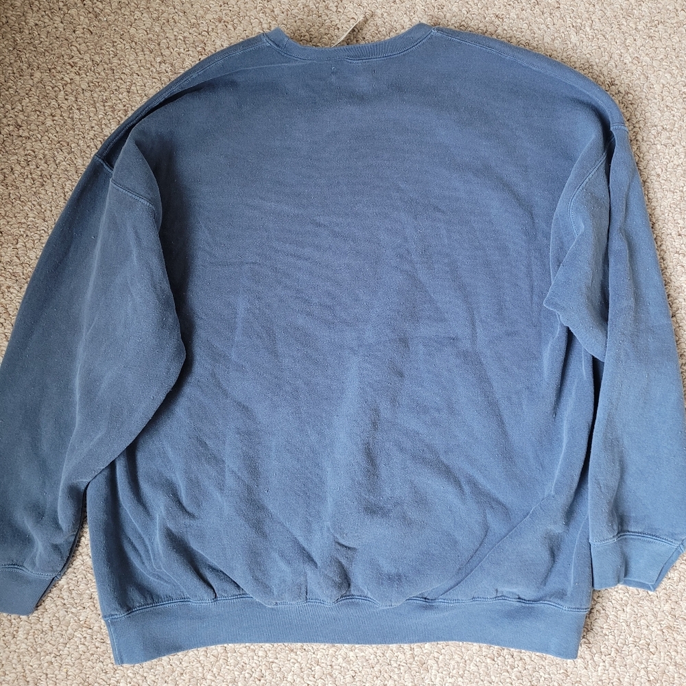 .Anthropologie Dachshund Puppy Dog Print Graphic Oversized  Sweatshirt. - Picture 4 of 7